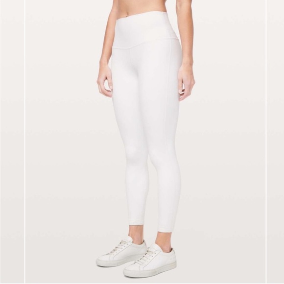 lululemon athletica Pants - Women’s white align Lululemon leggings 25 inch